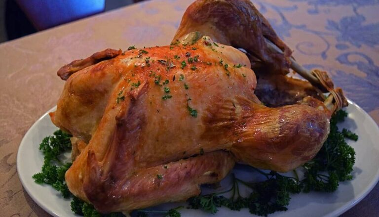 dinde rôtie thanksgiving