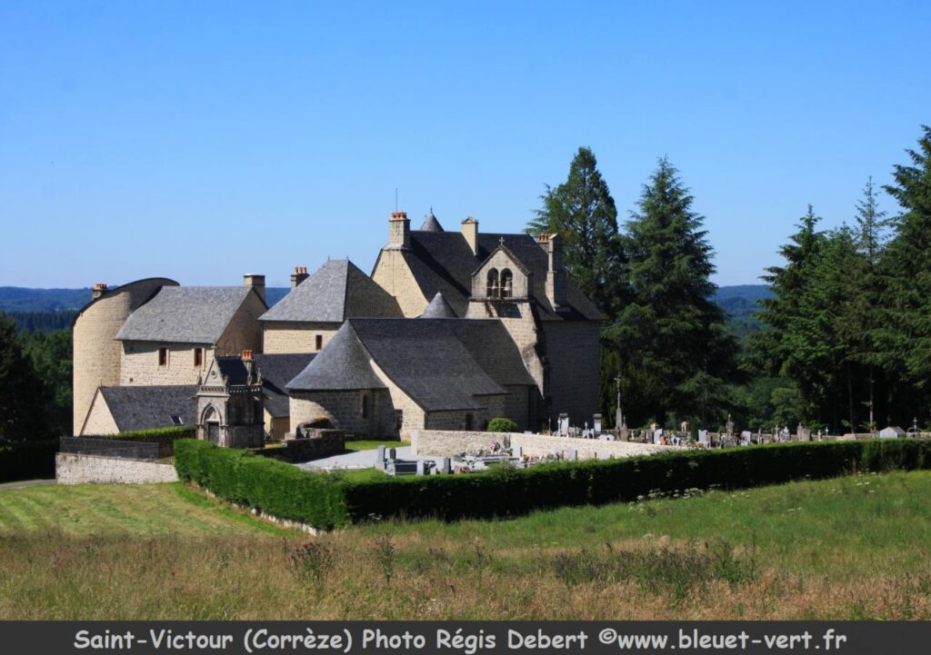 église et château de saint-victour